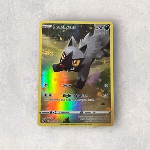 Poochyena GG33/GG70 Crown Zenith: Galarian Gallery Holo